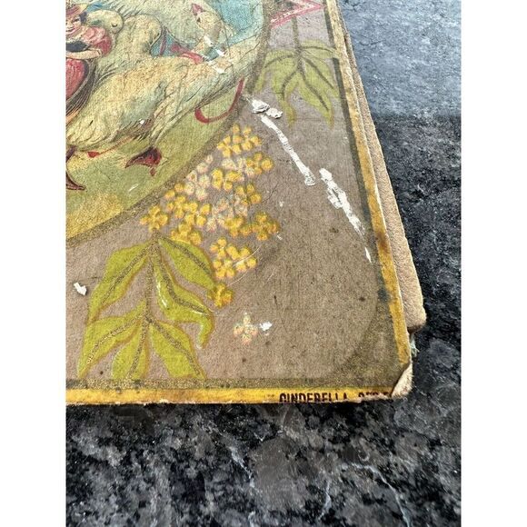 Antique Book Rhymes And Pictures From Mother Goose 1900’s Hurst & Company - Picture 4 of 14